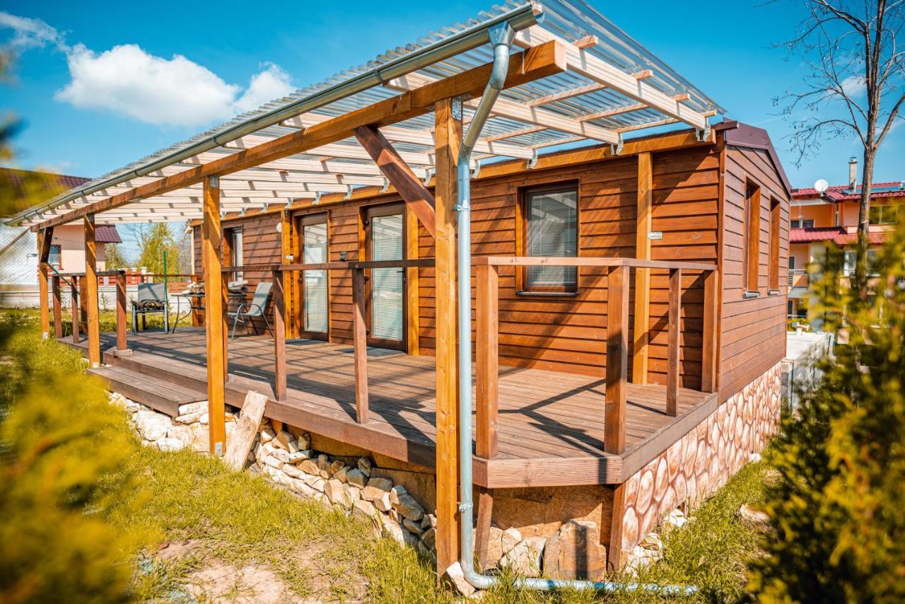 Podhajska - Gabionka Villa Buitenkant foto